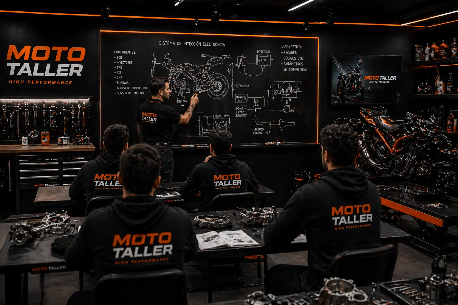 Cursos de reparación de motocicletas